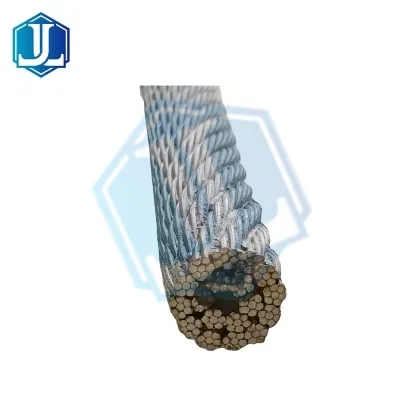 PC steel strand stay wire — 18x7+FC / 18x7+IWS rotation-resistant
