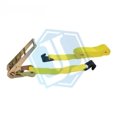 4inch flat hook ratchet strap