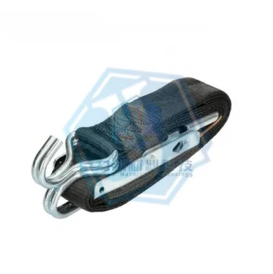 overcenter buckle strap with double J hook