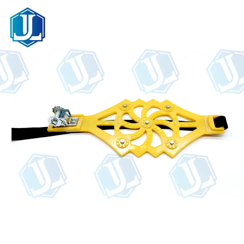 TPU tire snow chains — TPU cyclone Snow Chains (Item No. 158) — Chain manufactured by Zhejiang Jingli, China