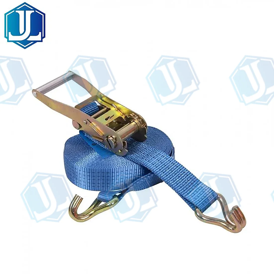 50MM aluminum handle ratchet strap (Item No. 50) — Ratchet Tie Down manufactured by Zhejiang Jingli, China