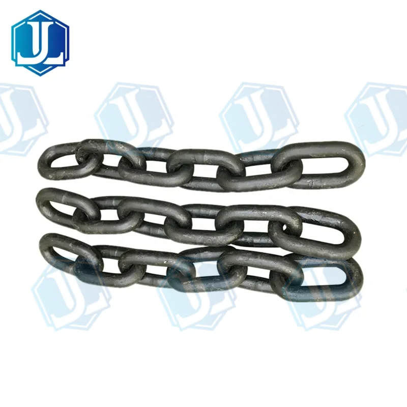 U2 stud link anchor chain — U2 / U3 · welded studless (Item No. 203) — Marine Hardware manufactured by Zhejiang Jingli, China