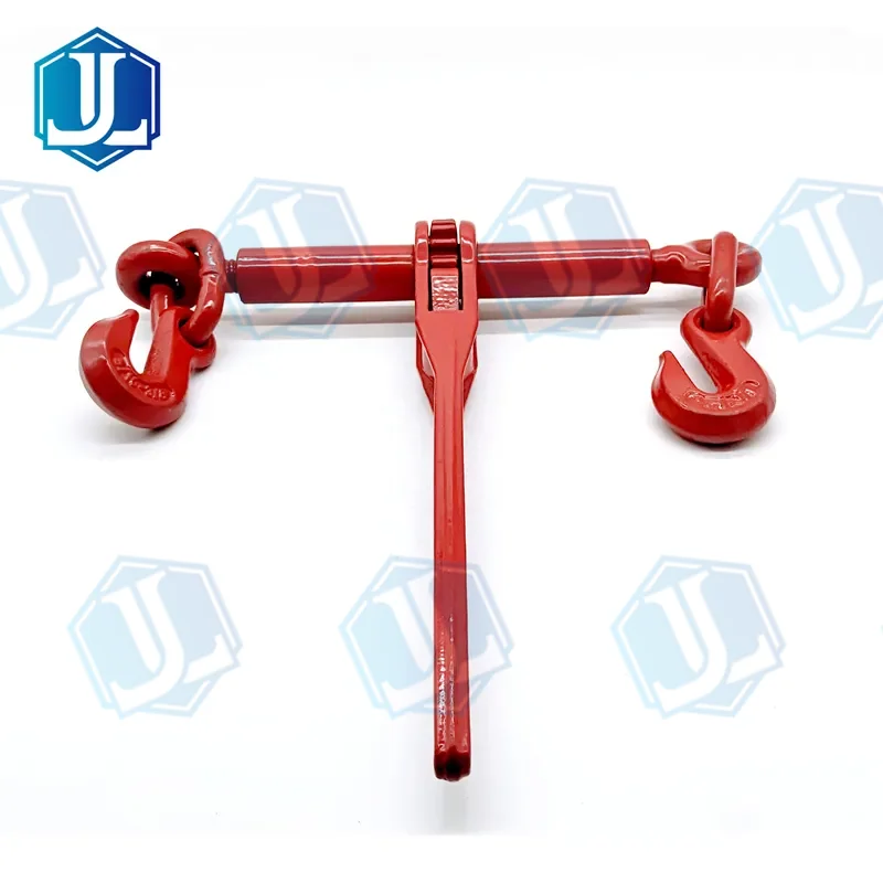 Ratchet load binder — G70 Ratchet binder (Item No. 167) — Chain manufactured by Zhejiang Jingli, China