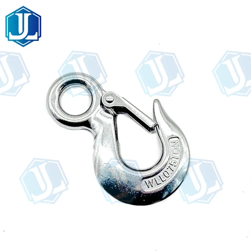 304 Stainless Steel Hook — S320 Crane Lifting Eye Hook (Item No. 272) — Rigging hardware manufactured by Zhejiang Jingli, China