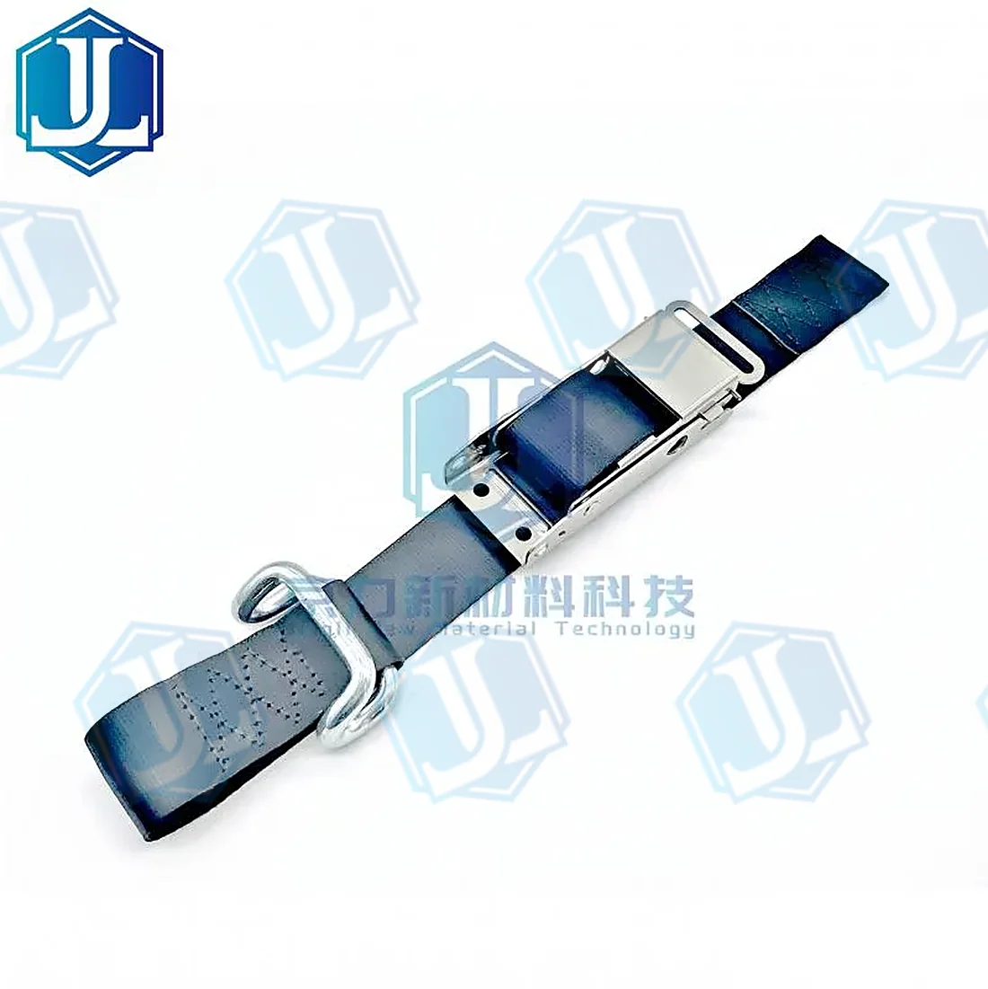 curtainside truck strap — 45 mm stainless steel · rave hook (Item No. 86) — Ratchet Tie Down manufactured by Zhejiang Jingli, China