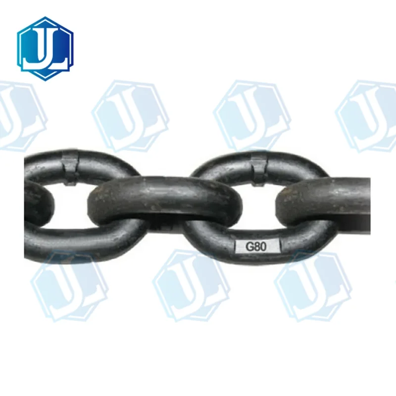 Alloy Steel Lifting Chain — G80 Lifting Chain (Item No. 191) — Chain manufactured by Zhejiang Jingli, China