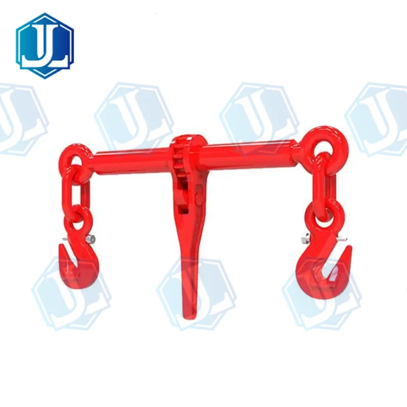 Ratchet load binder — G80 Ratchet binder (Item No. 164) — Chain manufactured by Zhejiang Jingli, China