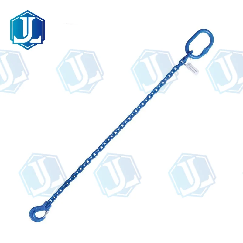 Alloy Steel Lifting Chain — G100 Lifting Chain Sling (Item No. 192) — Chain manufactured by Zhejiang Jingli, China