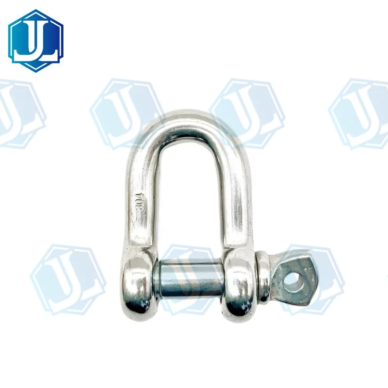 304 / 316 Stainless Steel Shackle — G210 US Type Shackle (Item No. 262) — Rigging hardware manufactured by Zhejiang Jingli, China