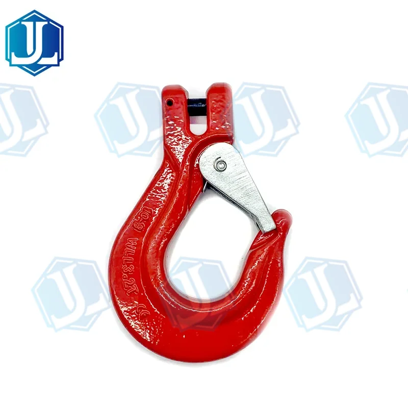 Grade 80 G80 Hook — Clevis Sling Hoist Hook (Item No. 182) — Rigging hardware manufactured by Zhejiang Jingli, China