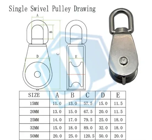 Marine Pulley (Item No. 221) — Other Accessories image 2 of 4