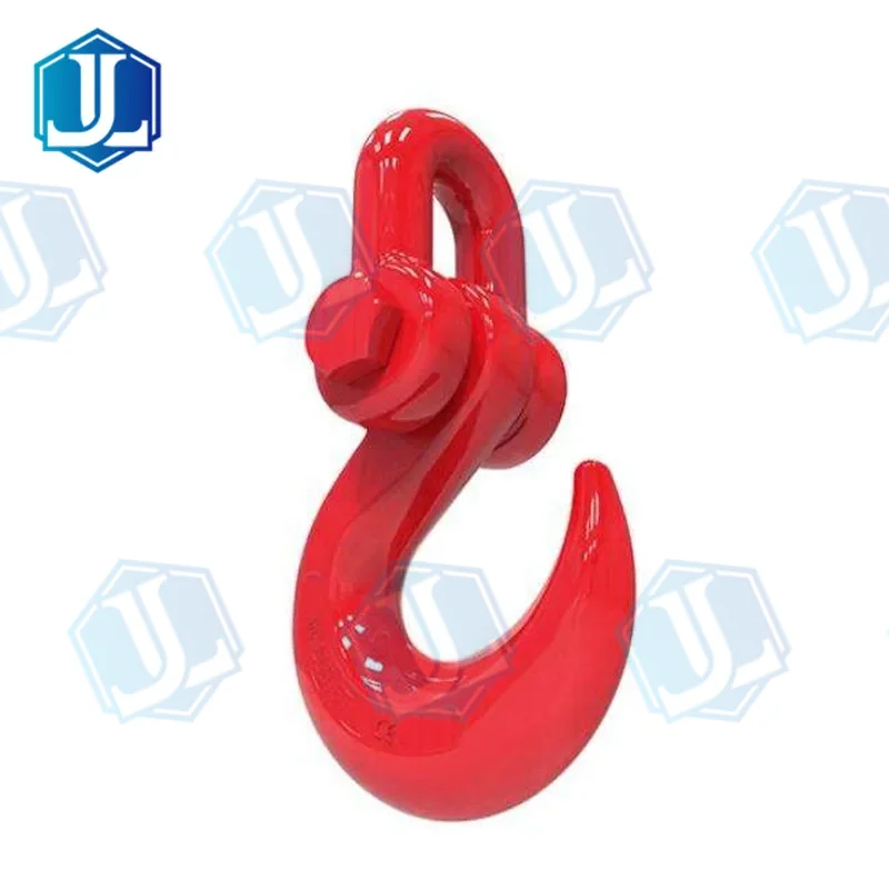 Grade 80 G80 Hook — Alloy Steel Forged Hook (Item No. 146) — Rigging hardware manufactured by Zhejiang Jingli, China