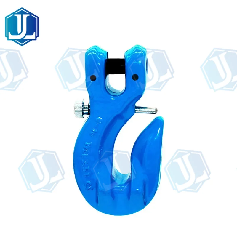 Grade 100 G100 Hook — Deep Throat Clevis Grab Hook (Item No. 154) — Rigging hardware manufactured by Zhejiang Jingli, China