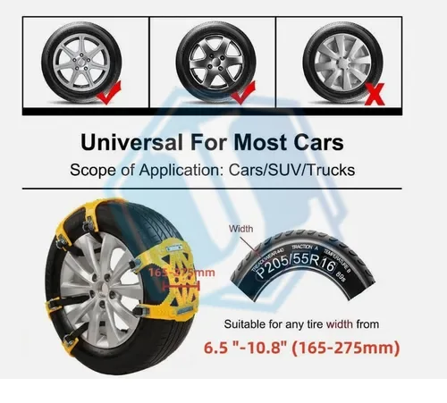 TPU tire snow chains — TPU Tank Snow Chains (Item No. 157) — Chain image 3 of 4