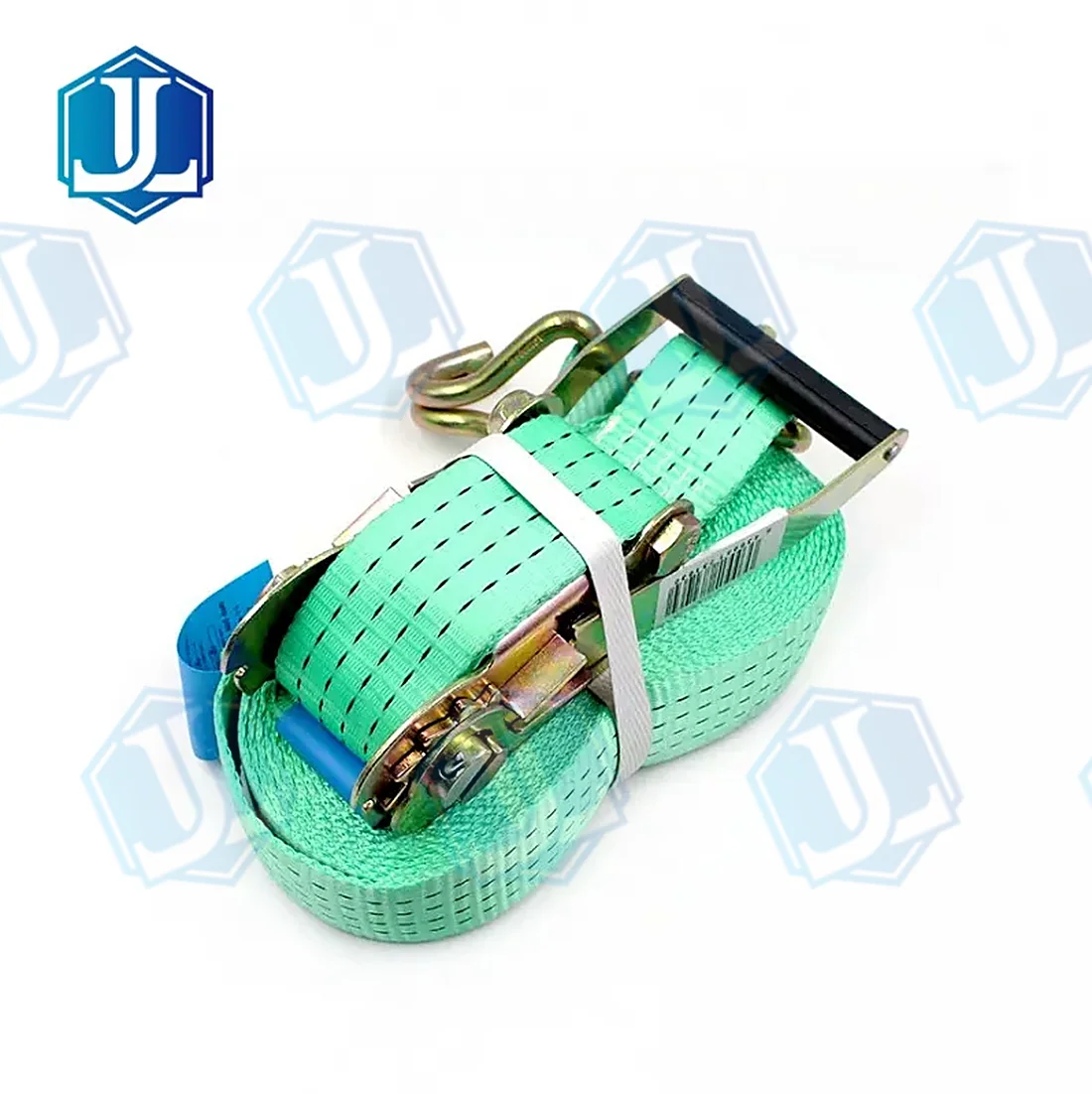 Double J Hook Strap (Item No. 233) — Ratchet Tie Down manufactured by Zhejiang Jingli, China