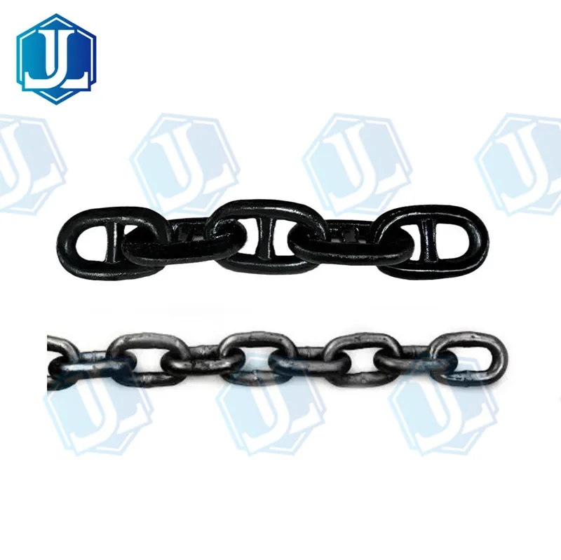 U2 stud link anchor chain — R3 / R4 / R5 · offshore mooring (Item No. 205) — Marine Hardware manufactured by Zhejiang Jingli, China