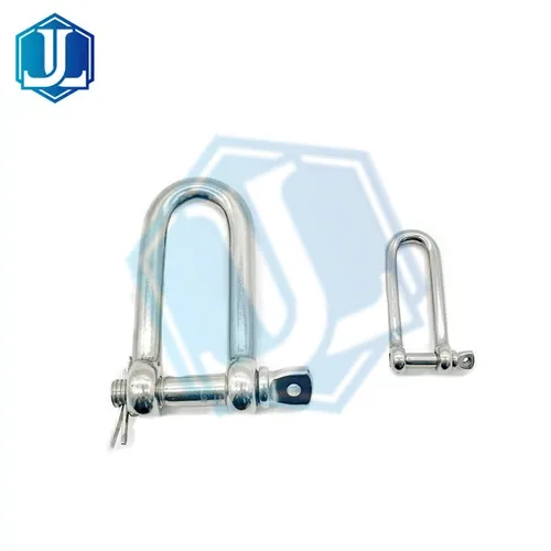 304 / 316 Stainless Steel Shackle — Long D Dee Shackle (Item No. 267) — Rigging hardware image 1 of 4